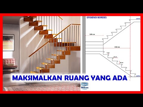 Video: Tangga buat sendiri di rumah persendirian ke tingkat dua