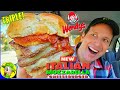 Wendy&#39;s® ITALIAN MOZZARELLA TRIPLE CHEESEBURGER Review 👧🇮🇹💪🧀🍔 ⎮ Peep THIS Out! 🕵️‍♂️