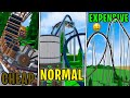 Theme Park Tycoon 2 but each ride has a RANDOM budget