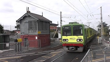 Dart Class 8600 (With New Logo) - Sutton Station, Dublin.