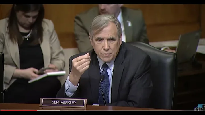 Senator Merkley Discusses the Need to Move Away from Fossil Fuels during an EPW Committee Hearing