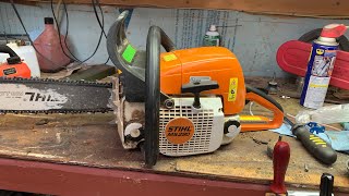 Servicing a Stihl ms 290 Farm Boss