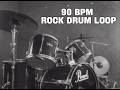 90 BPM Rock Drums Backing Track