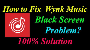 How to Fix Wynk Music  Black Screen Problem Solutions Android & Ios - Fix Wynk Music  Black Screen