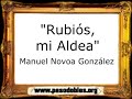 Rubiós, mi Aldea - Manuel Novoa González [Pasodoble]