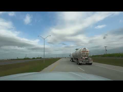 Driving from Brownsville to Port Isabel, Texas / Spring 2022 Western USA Trip