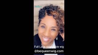 Famous Preety pixie curly wig  #bequeen #wigs #wigqueen #hairstyle #hair #pixiecurls Profile