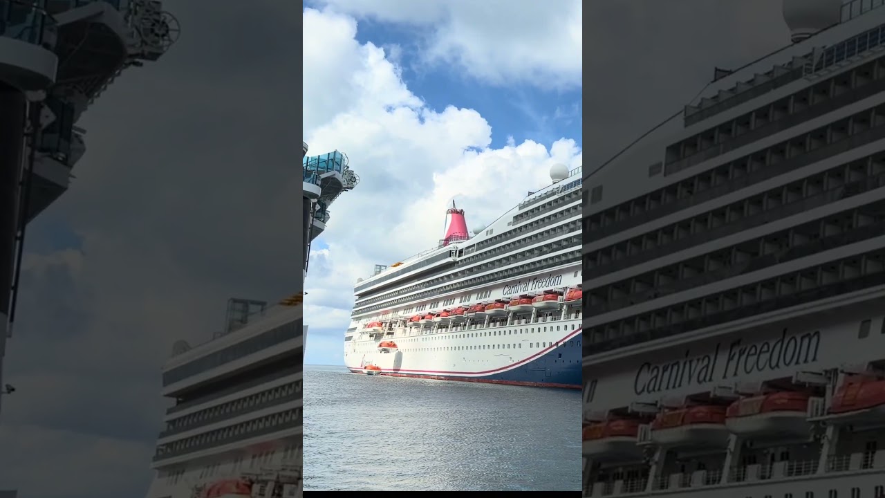 Carnival Freedom lost her whale tail to a fire in 2022, had it replaced in 2023 and lost it in 2024.