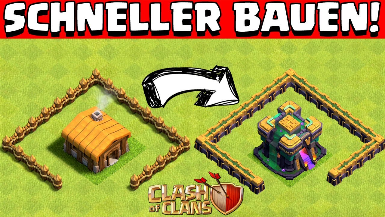 Clash Of Clans Eigenes Dorf Angreifen SCHNELLER DAS DORF AUSBAUEN! 💪😍 2021 Update Version * Clash of Clans