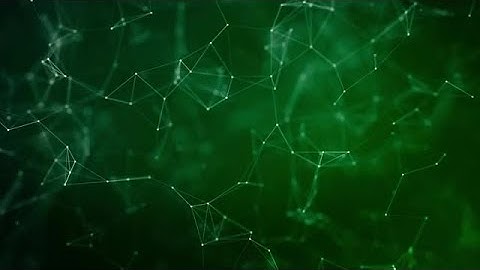 Green Abstract Technology Network Stock Motion Graphics