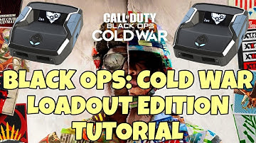 BLACK OPS COLD WAR LOADOUT EDITION TUTORIAL (CRONUS ZEN)