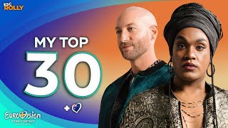 Eurovision 2024 My Top 30 - New 