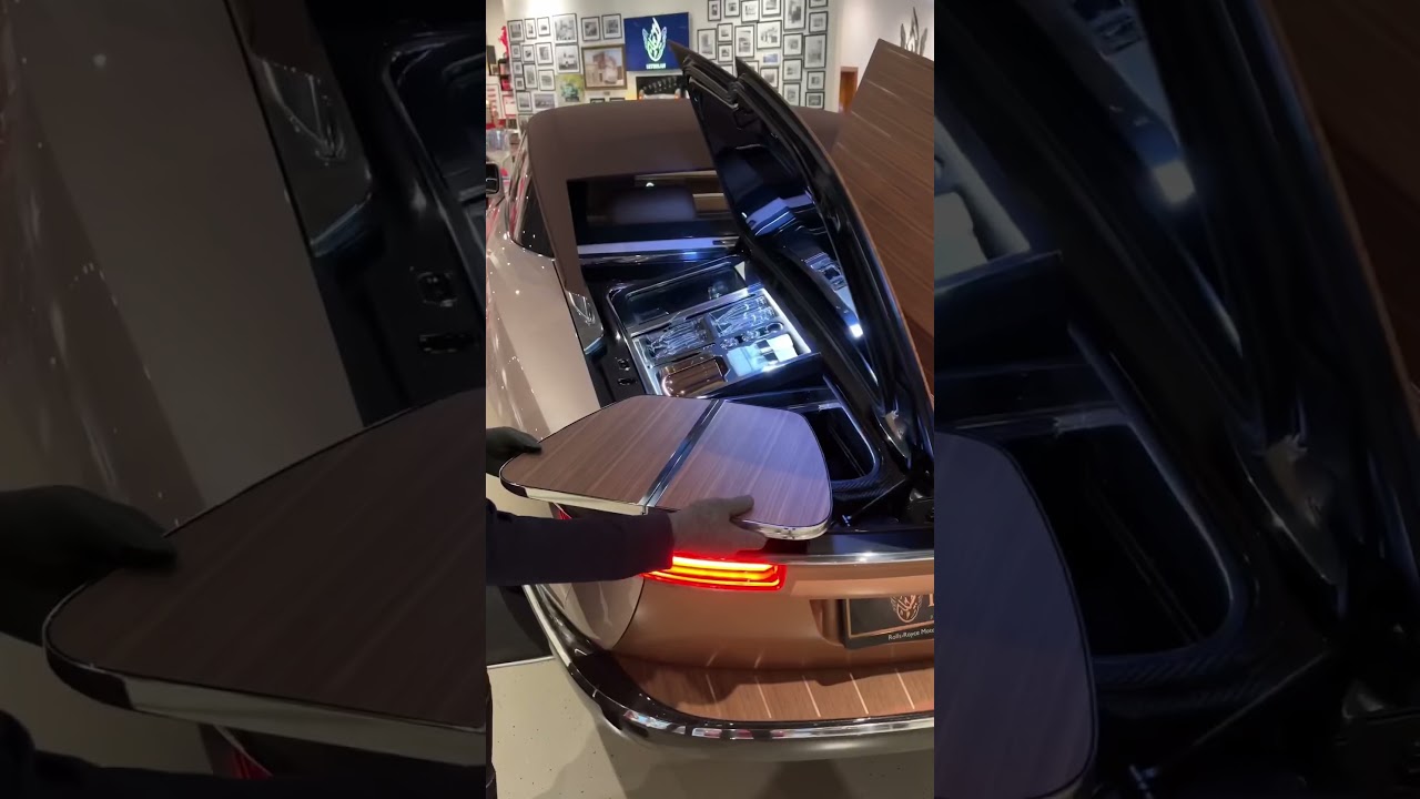 Let’s have a Picnic on the $28 Million Rolls-Royce Boat Tail! 😱 