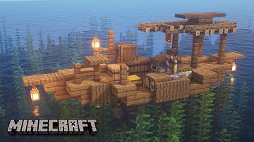 Minecraft : How to Build a Simple Boat House