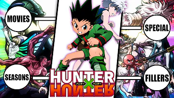 How many seasons of HXH are there in total?
