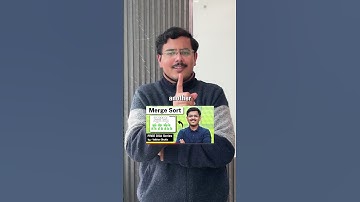 Merge Sort Part 1 is uploaded! Watch now 🤩 #mergesortalgorithm #merge #sortingalgorithm #dsa #2025