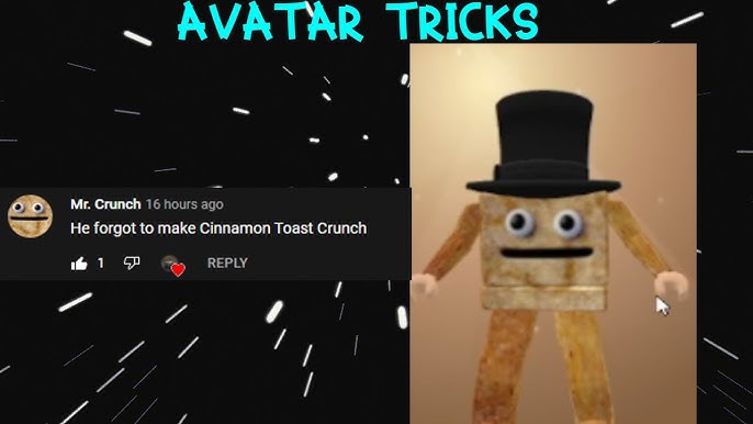 how to get ishowspeeds roblox avatar /cinnamon toast crunch skin