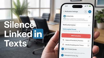 Hoe u SMS-doorstuurmeldingen op LinkedIn uitschakelt - stap voor stap