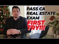 HOW TO PASS 2022 CA REAL ESTATE EXAM FIRST TRY! (Other States Apply)
