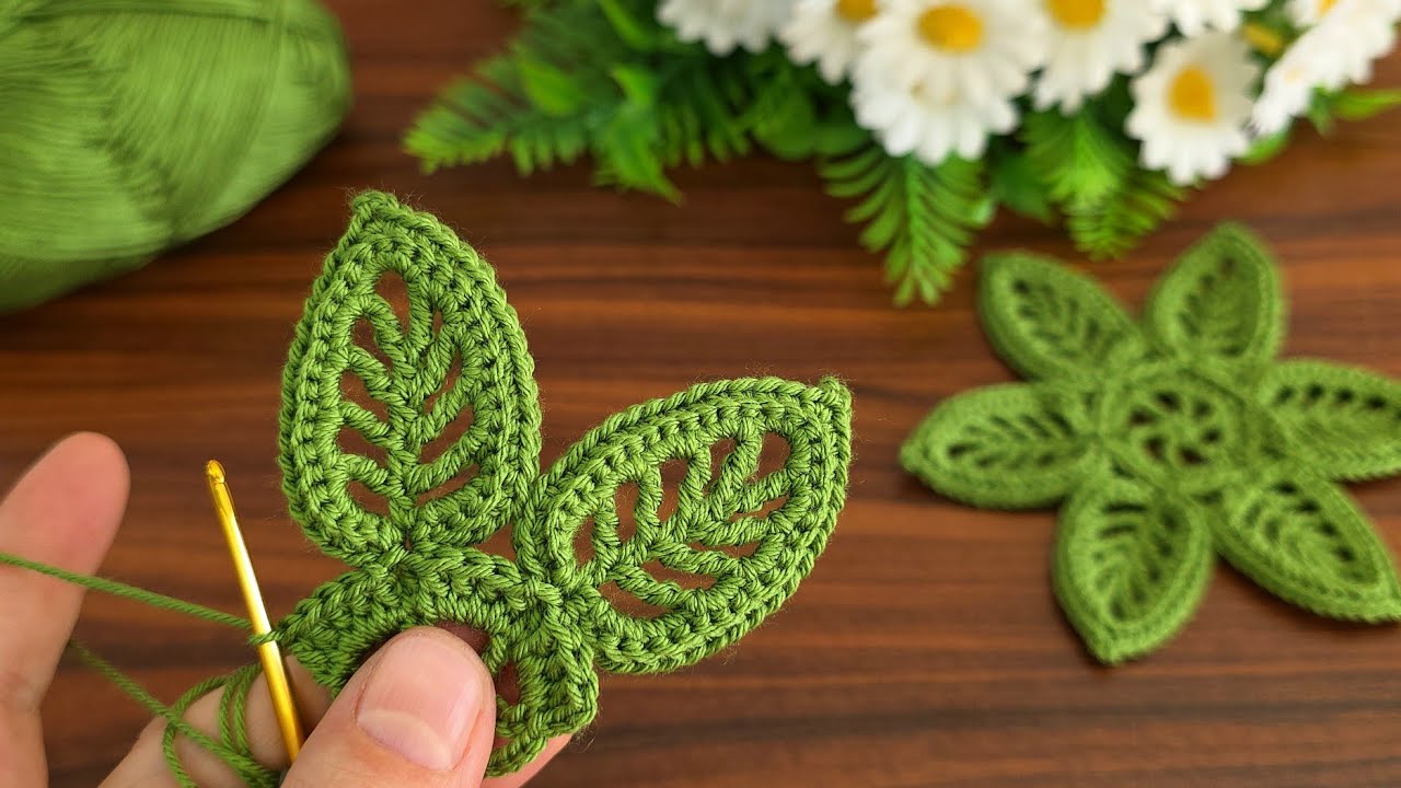 Wow!.. Incredible..Look at this beauty! One piece flower motif. Super Easy Crochet. #crochet #motif