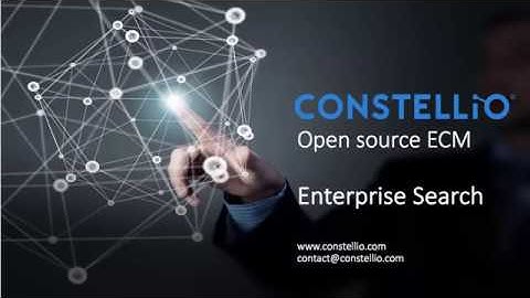 Constellio Open source ECM - Enterprise search module