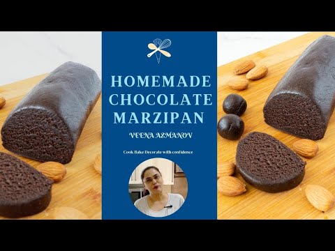 Homemade Chocolate Marzipan Recipe in 5 mins - Marzipan