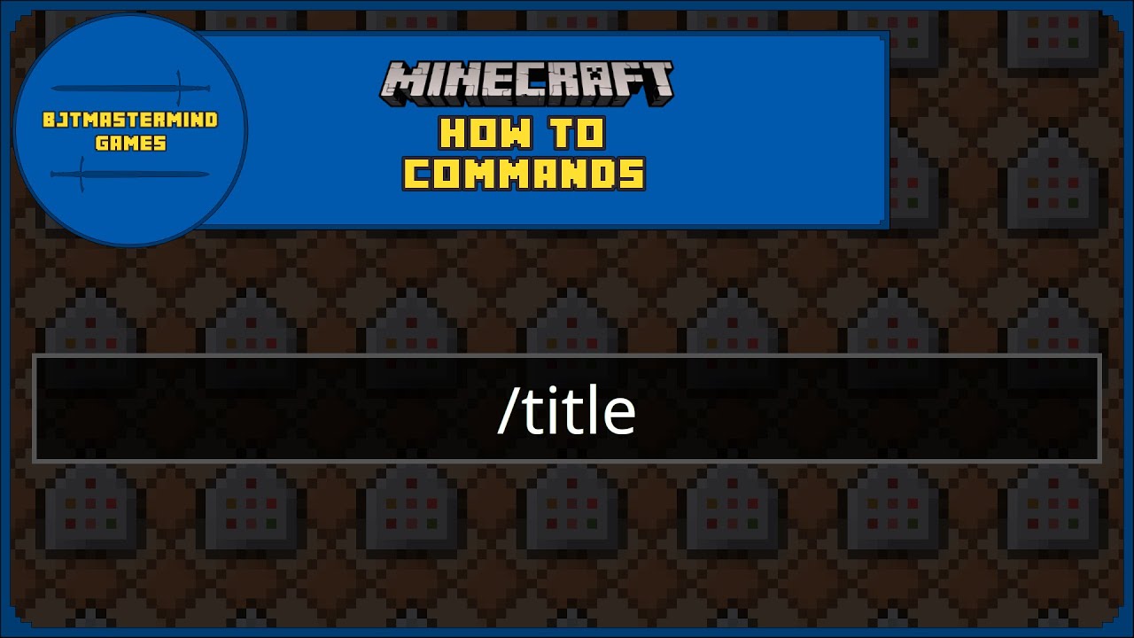 Title command