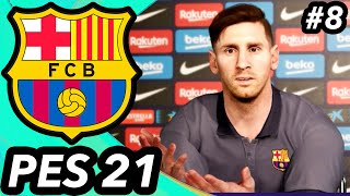 GOING FOR EVERY TROPHY! - PES 2021 Barcelona Career Mode #8