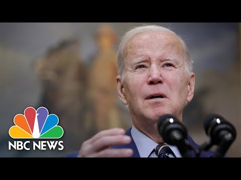 LIVE: Biden delivers remarks after Silicon Valley Bank collapse | NBC News