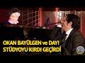 Okan Bayülgen ve Dayı Stüdyoyu Kırdı Geçirdi