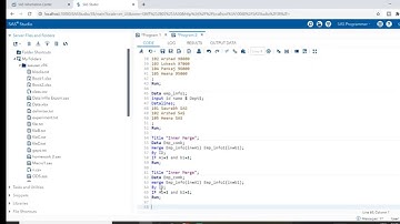 SAS Live Session Day - 16 (Combine Data Sets)