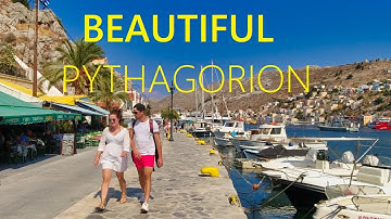 Pythagorion SAMOS GREECE 2025 🇬🇷 🔴 NEW island for vacation in Greece [4K UHD]
