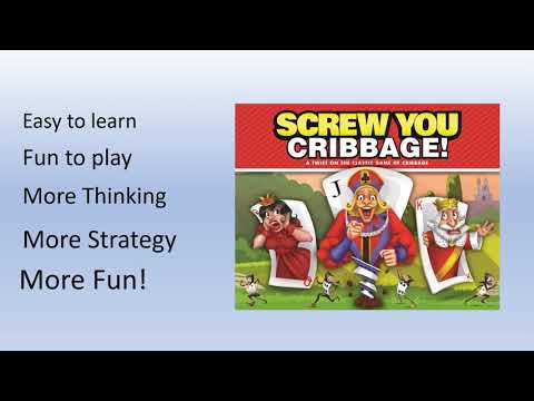 Screw You Cribbage - How to Play - YouTube