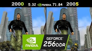 Nvidia Driver Comparison 2000 vs. 2005 with Geforce 256 - 5 Games (Retro!)