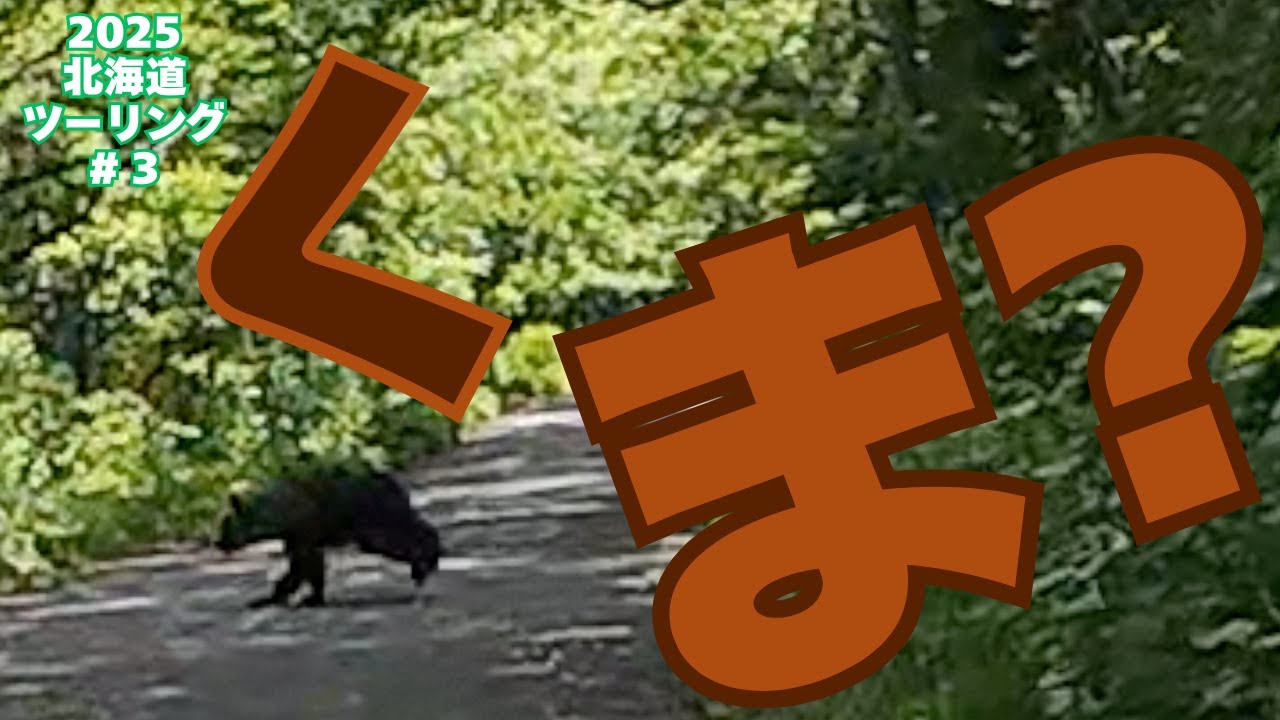 【北海道ツーリング#3】尾岱沼〜知床峠〜美幌峠〜和琴半島｜まさかの熊出没!? 絶景とスリルのキャンプ旅