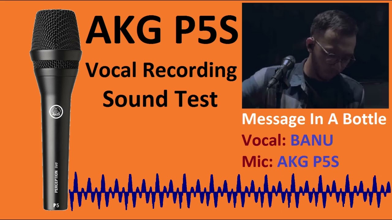 Micro chant dynamique AKG P5S