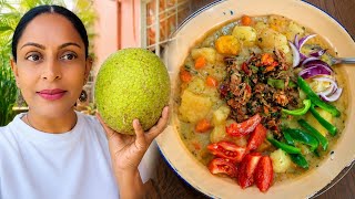We Picked More Breadfruit. Smoked Herring & Breadfruit Sunday Lunch.