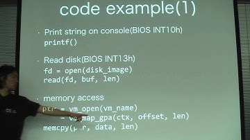 bhyvecon - OSv on bhyve