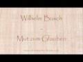 Mut zum glauben  wilhelm busch