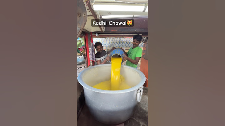 Bulk Making Of Gabbar Kadhi Chawal😻 | Indian Street Food #shorts