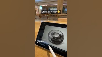 Donut Procreate digital drawing