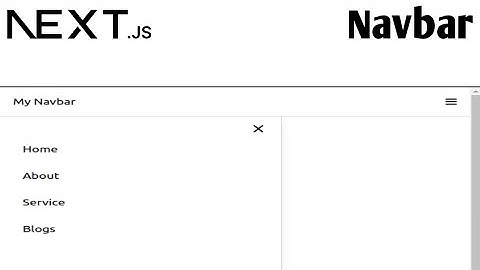 Responsive Navbar using Next.js and Tailwind in 20 Minutes