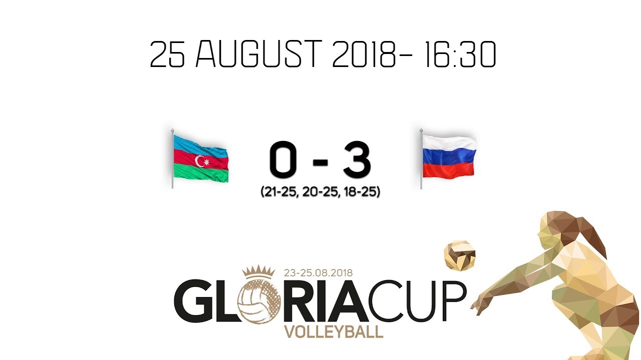 Gloria Cup Volleyball Day 3: Azerbaijan - Russia