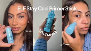 ELF Stay Cool Primer Stick first impressions & try-on