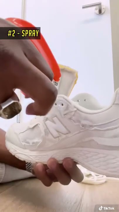 How To Clean Sneakers FAST - YouTube