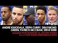 Steph Curry, Draymond Green, Patrick McCaw, Steve Kerr (Warriors vs. Hawks 3-6-17 Interviews)