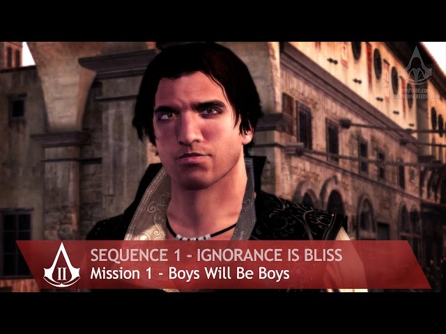 Assassins Creed II Walkthrough Boys Will Be Boys