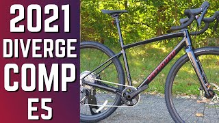 1X Checks All The Boxes | 2021 Specialized Diverge E5 Comp Aluminum Gravel  Bike Review of Features - YouTube