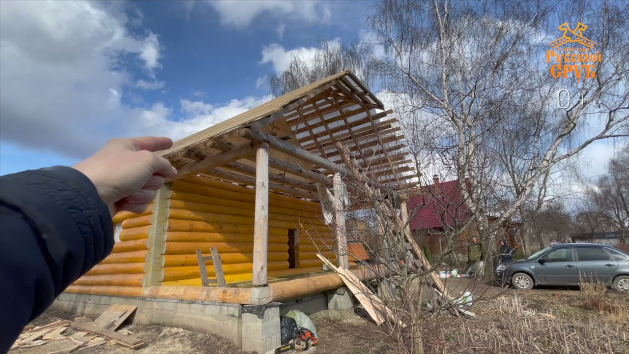 Видео срубов домов и бань - «Русский Сруб»