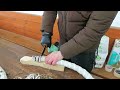 Кованый кухонный нож из M390 №85, тест Ч.2/ Forged kitchen knife from M390. Test. Part 2